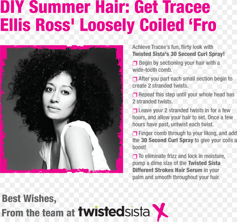 Naturalhair Tracee Ellis Ross Loosely Coiled Fro Tracee Ellis Ross Hair, Adult, Poster, Person, Woman Free Transparent Png