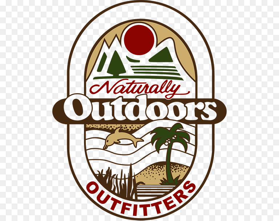 Naturally Outdoors Outfitters Clipart Download, Logo Png Image