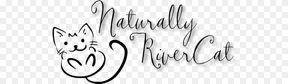 Naturally Rivercat Dessin De Kitty Grand Tote Bag, Gray Free Png Download
