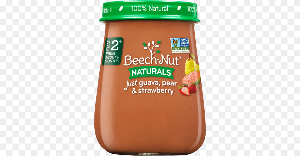 Naturals Just Guava Pear Amp Strawberry Jar Beech Nut Naturals Stage 2 Purees Sweet Corn Amp, Food, Ketchup, Fruit, Plant Free Png Download