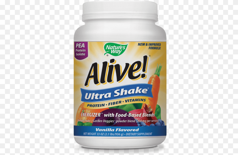 Nature 039 S Way Alive Ultra Shake Vanilla 33 Oz Pwdr Nature39s Way, Herbal, Herbs, Plant, Astragalus Png