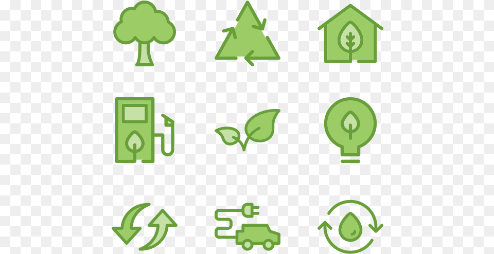 Nature Amp Ecology, Green, Recycling Symbol, Symbol, Fungus Free Transparent Png