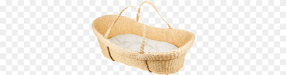 Nature Baby Moses Basket Includes Organic Wool Mattress Organic Baby Moses Basket, Furniture, Bed, Accessories, Bag Png