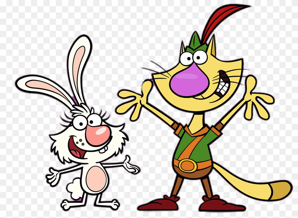 Nature Cat Fred And Daisy, Cartoon, Baby, Person Free Transparent Png