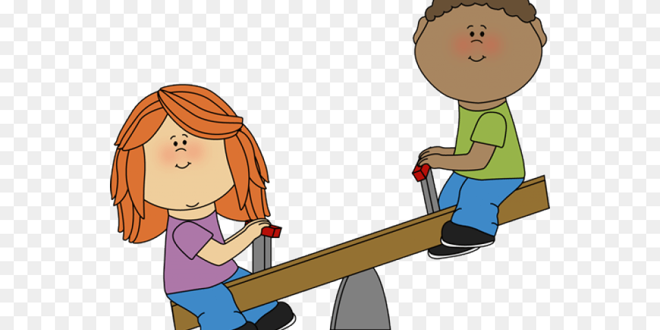 Nature Clipart Kid Teeter Clipart, Baby, Person, Seesaw, Toy Png