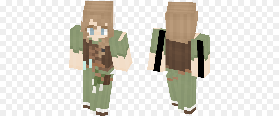 Nature Loving Gnome Minecraft Skin Minecraft Alex Skin, Person Png Image