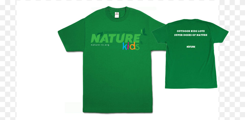 Nature Rx Tee Mockup Kids, Clothing, Shirt, T-shirt Free Png Download