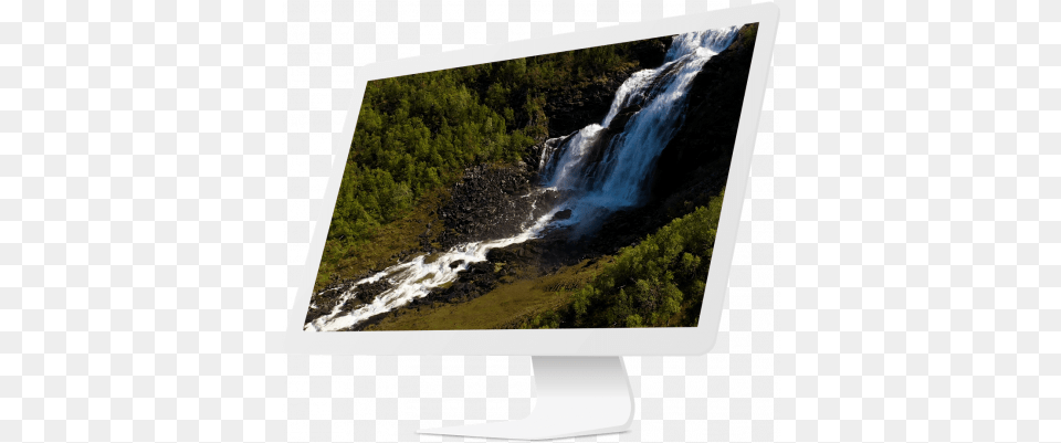 Nature Stock Videos Stock Footage Instantly Waterfall, Outdoors, Water, Electronics, Screen Png