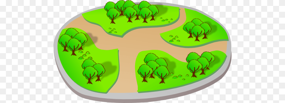 Nature Trail Clipart, Plant, Vegetation, Green Free Png Download