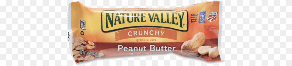 Nature Valley Bar Crunchy Peanut Butter 149 Oz, Food, Nut, Plant, Produce Free Png Download