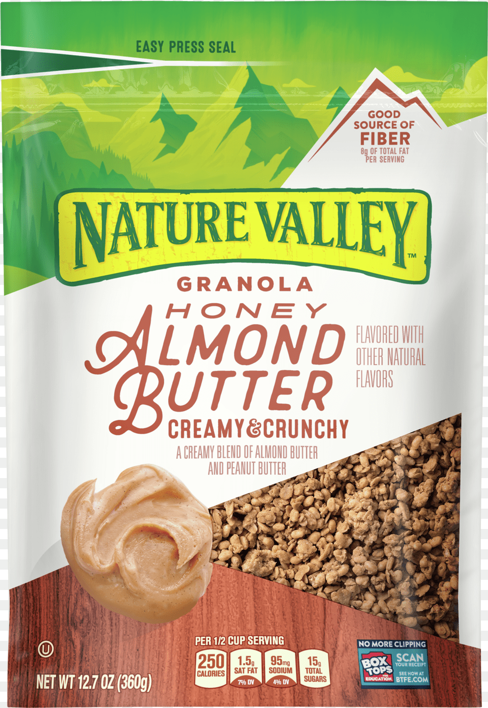 Nature Valley Granola Fruit And Nut, Cream, Dessert, Food, Ice Cream Png Image