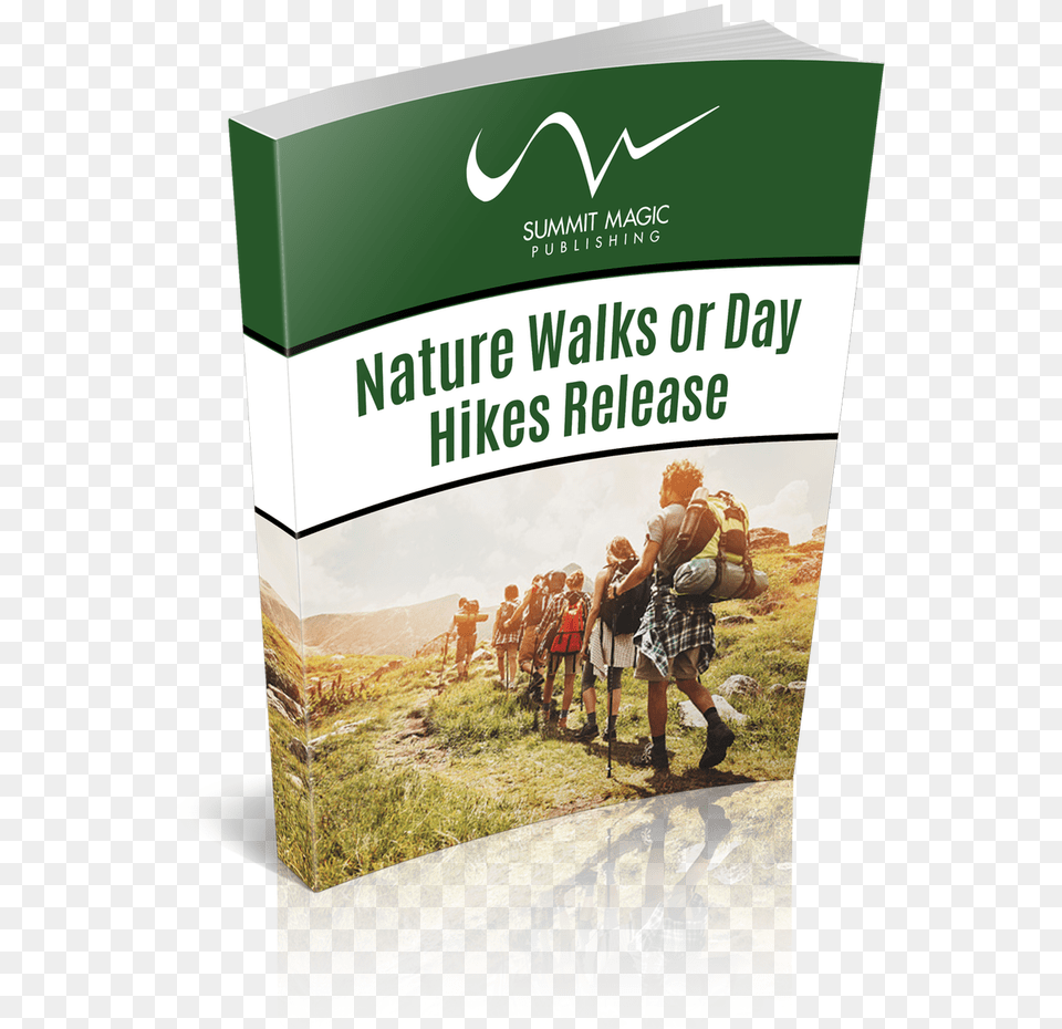 Nature Walks Or Day Hikes With Staff Book Cover, Advertisement, Person, Publication, Poster Png