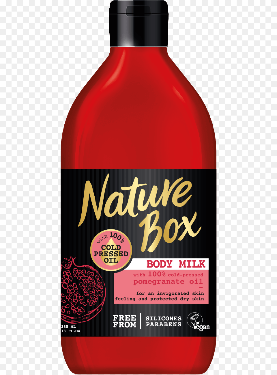 Naturebox Com Pomegranate Body Milk Nature Box Body Milk, Food, Ketchup, Bottle Png