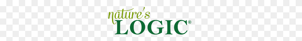Natures Logic Logo, Green, Text Free Png Download