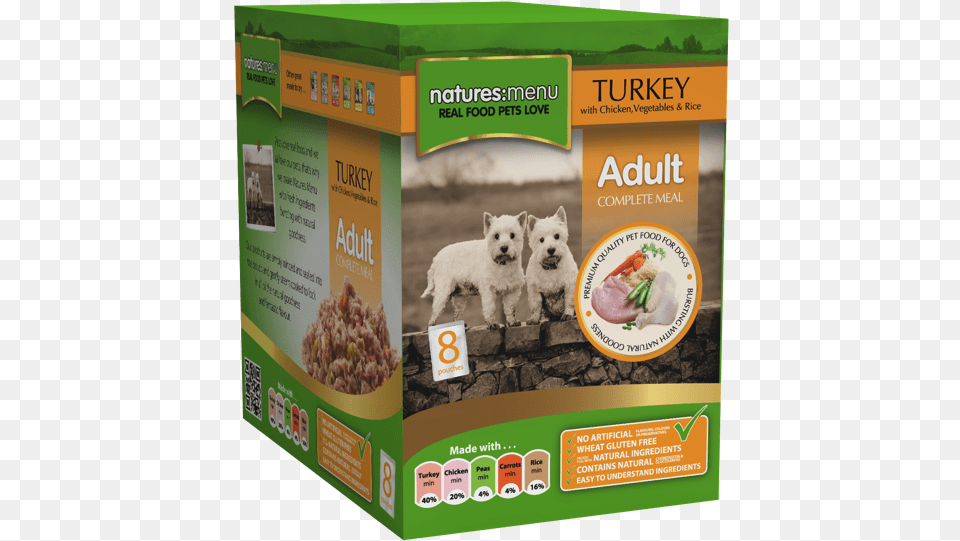 Natures Menu 8 Pack Natures Menu Adult Dog Pouch Multipack, Animal, Canine, Mammal, Pet Free Png