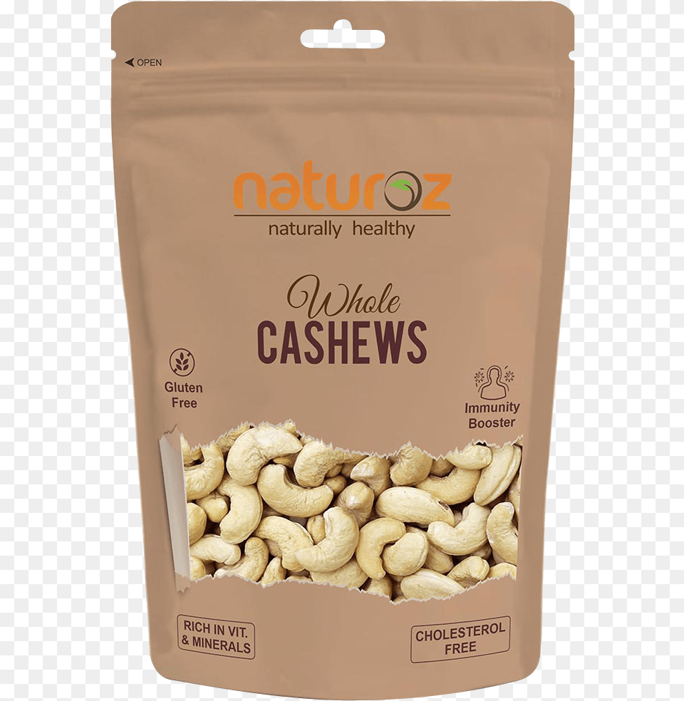 Naturoz Whole Cashews Kaju Dry Fruits Vestige Kaju Badam, Food, Nut, Plant, Produce Free Transparent Png