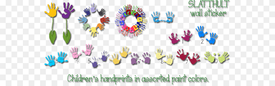 Naughty Children Hand Print Wall Stickers Wall, Art, Graphics, People, Person Free Png Download