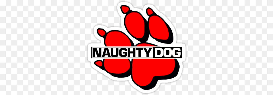 Naughty Dog Logos Naughty Dog Logo, Sticker, Dynamite, Weapon Png