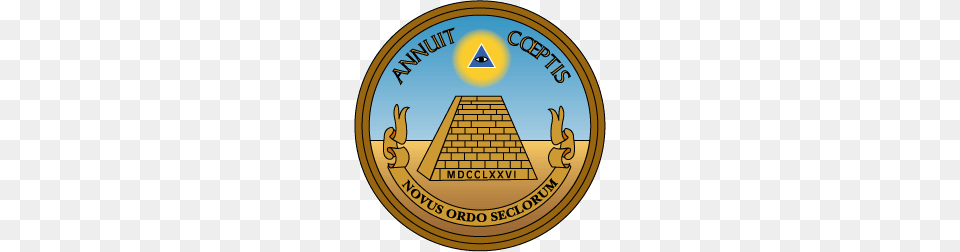 Naughty Illuminati Illuminati, Disk, Gold Free Png