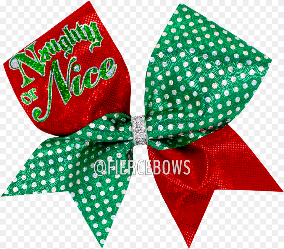 Naughty Or Nice Christmas Bow Napkin, Accessories, Formal Wear, Tie, Bow Tie Png Image