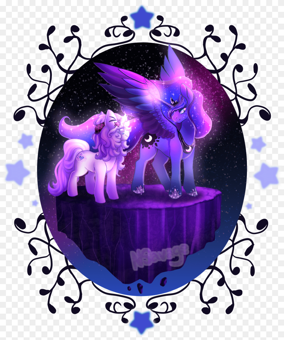 Naughty Savage Floating Island Glowing Horn Oc, Purple, Art, Graphics, Crowd Png Image