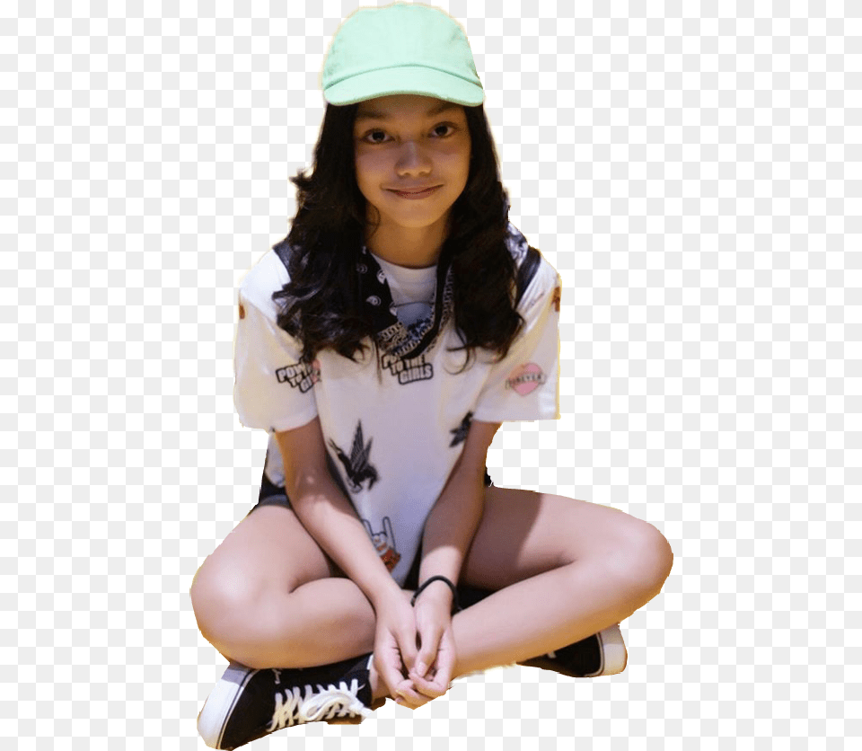 Naura Naurapenyanyicilik Girl Tumblr Selfie Singapore Sitting, Head, Hat, Person, Photography Png