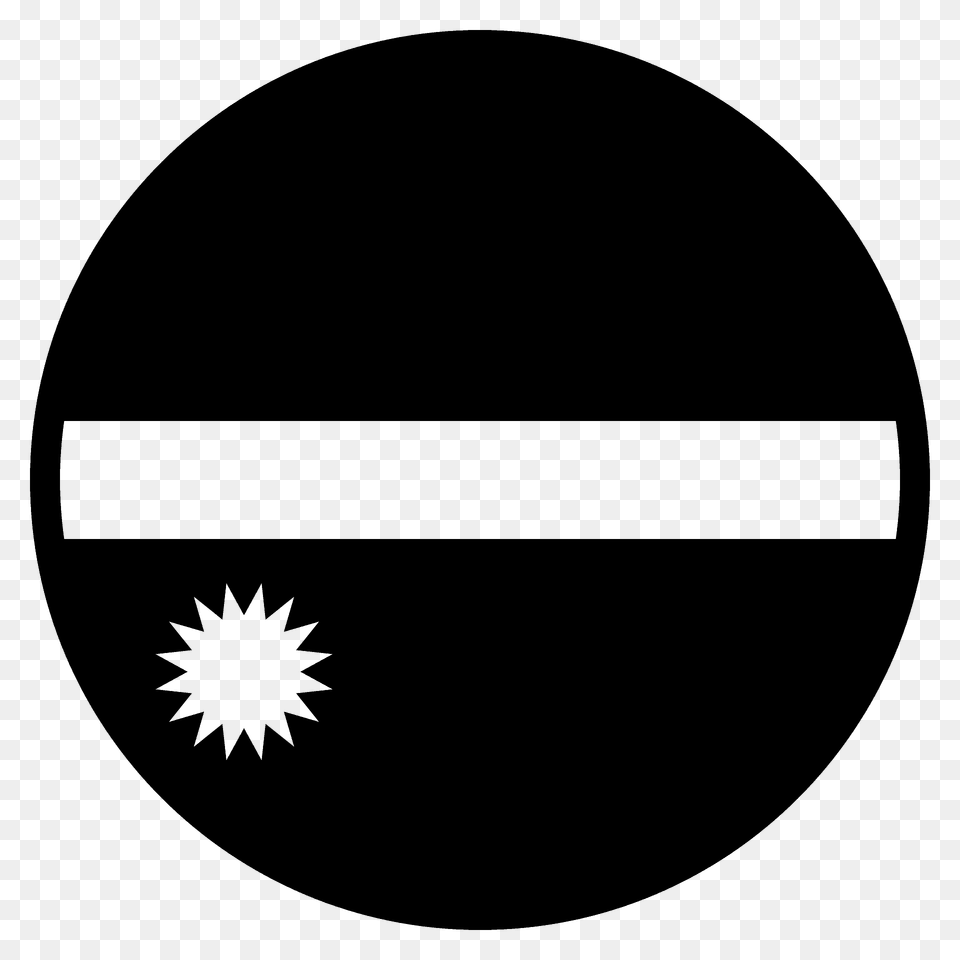 Nauru Flag Emoji Clipart, Logo, Astronomy, Moon, Nature Free Png Download
