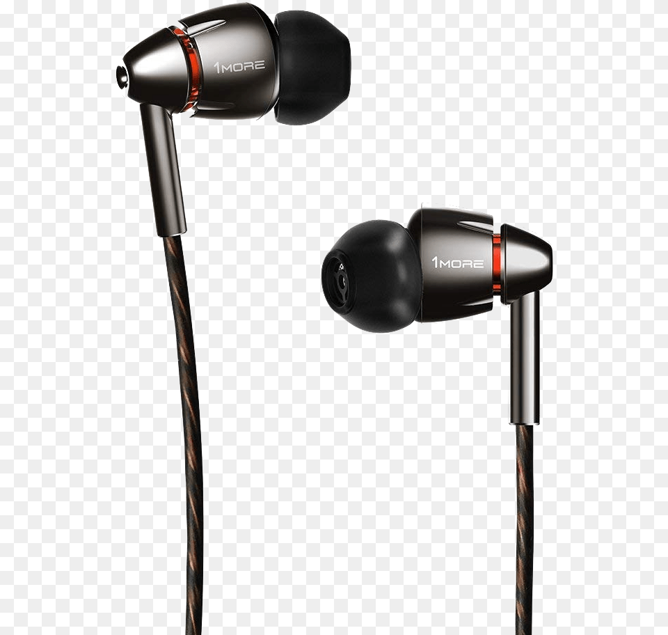 Naushniki 1more Quad Driver In Ear Earphone, Electrical Device, Microphone, Appliance, Blow Dryer Free Png Download