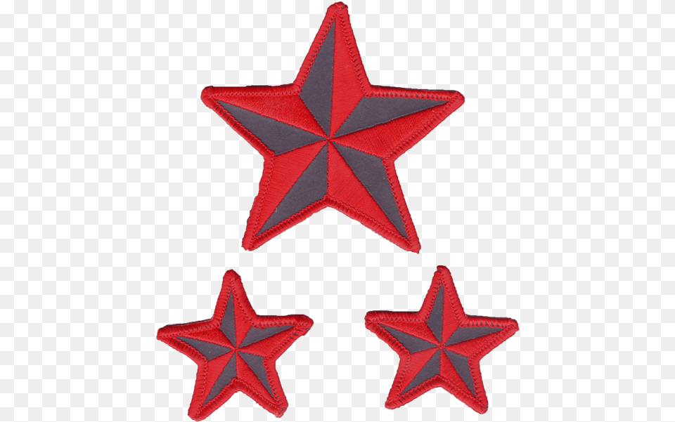 Nautical Stars Reflective Embroidered Patch Plan A Insurance, Star Symbol, Symbol, Accessories, Bag Free Png