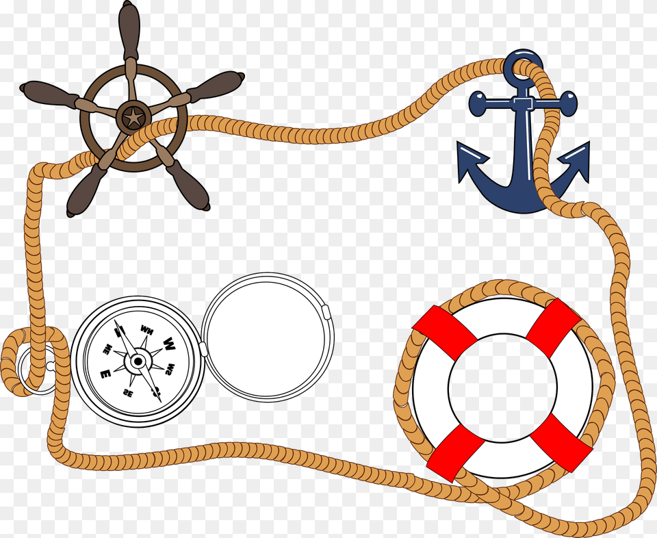 Nautical Symbols Clipart, Water, Dynamite, Weapon, Machine Free Png Download