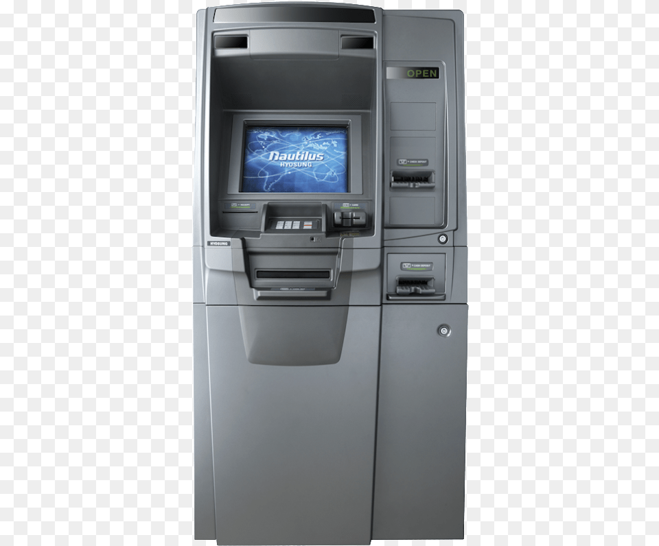 Nautilus 7600ffl Fi Atm Full Atm, Machine, Appliance, Device, Electrical Device Free Png