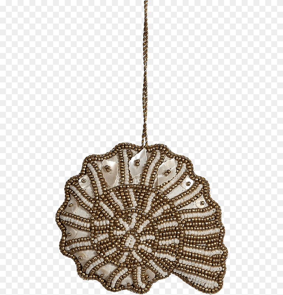 Nautilus Gold Mop Amp Bead Ornament Locket, Accessories, Chandelier, Lamp, Bag Png Image