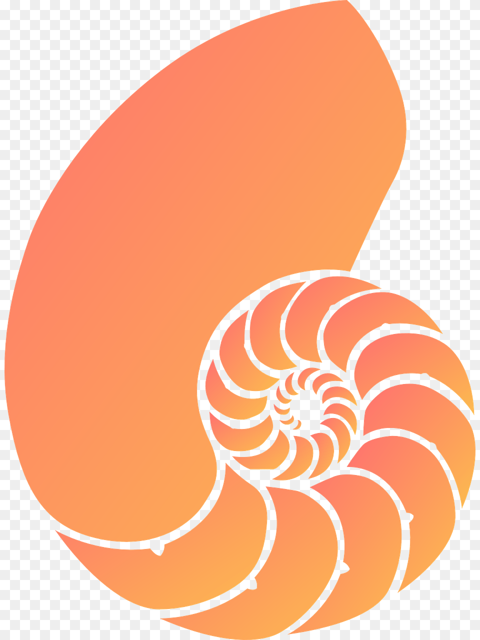 Nautilus Shell Clipart, Animal, Invertebrate, Sea Life, Seashell Free Transparent Png