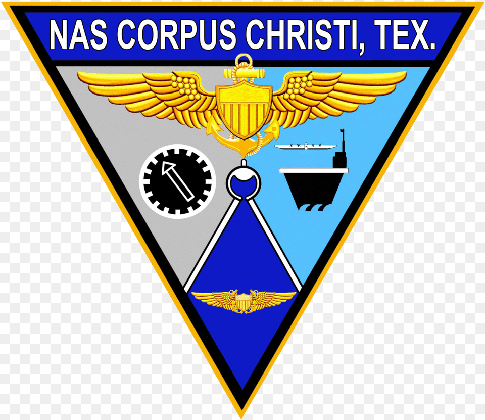 Naval Air Station Corpus Christi Nas Jacksonville Naval Air Station Corpus Christi Logo, Badge, Symbol, Emblem Free Png Download