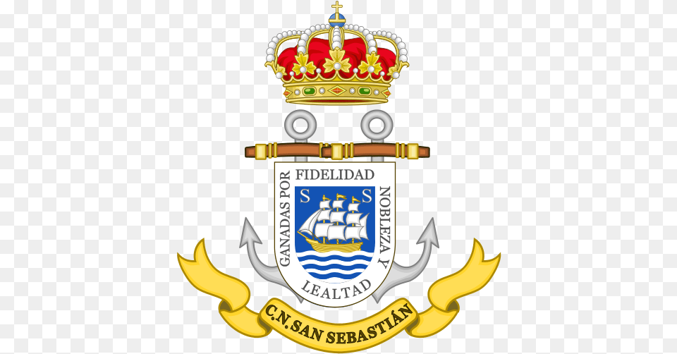 Naval Command Of San Sebastian Spanish Navy Academia General Basica De Suboficiales, Emblem, Symbol, Accessories, Jewelry Free Transparent Png