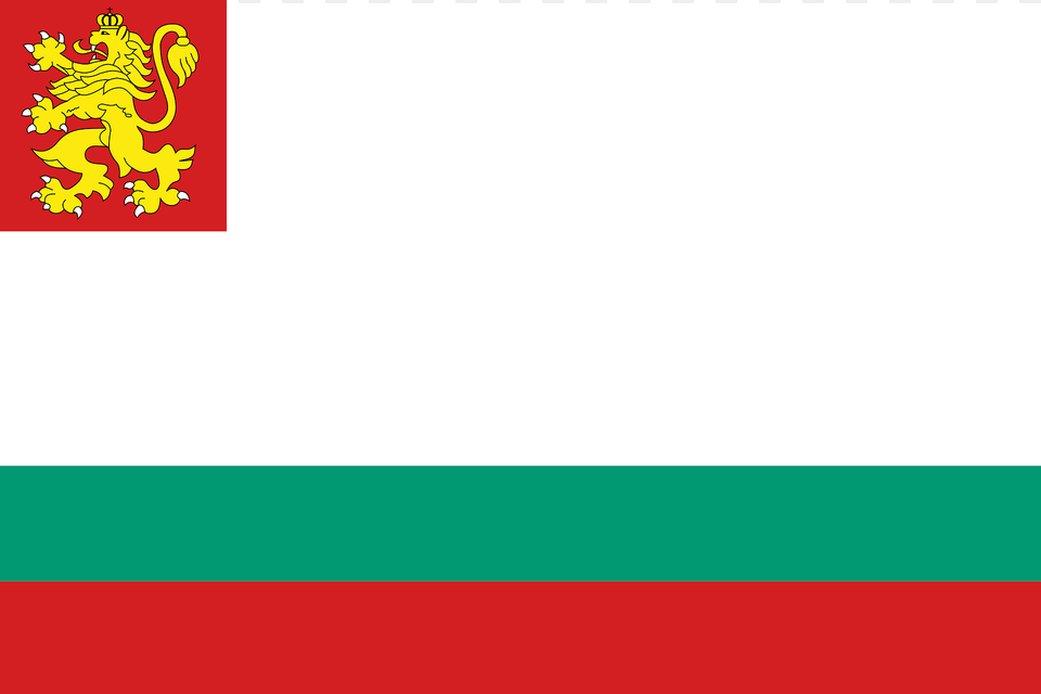 Naval Ensign Of Bulgaria Clipart, Flag Free Transparent Png