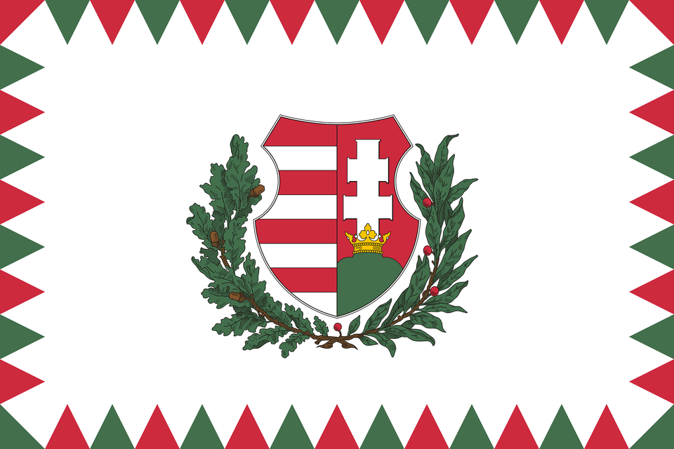 Naval Ensign Of Hungary 1948 1950 Clipart, Plant Png