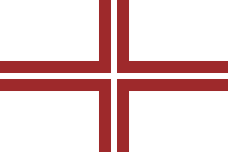 Naval Ensign Of Latvia Clipart, Cross, Symbol, Maroon Free Transparent Png
