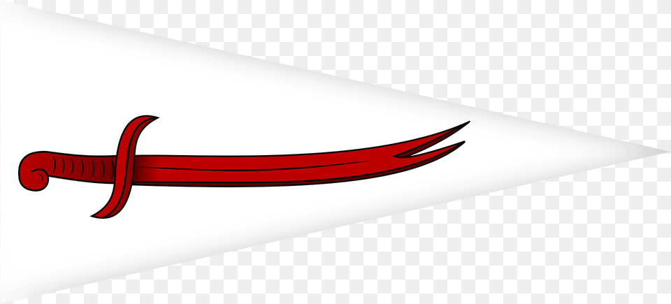 Naval Flag Of Nader Shah Clipart, Sword, Weapon, Blade, Dagger Png Image