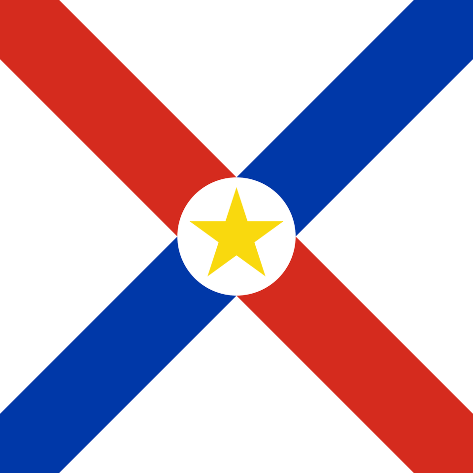 Naval Jack Of Paraguay Clipart, Star Symbol, Symbol Free Transparent Png