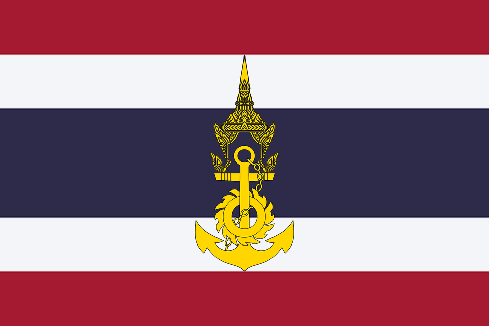 Naval Jack Of Thailand Clipart, Electronics, Hardware, Emblem, Symbol Png Image