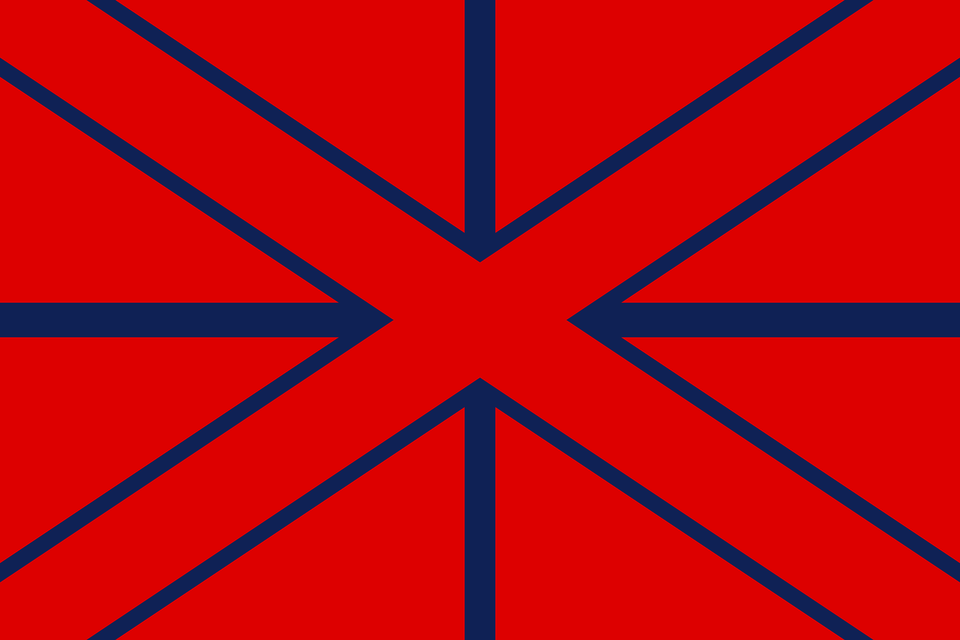 Naval Jack Of The Far Eastern Republic Clipart, Flag, Leaf, Plant Free Transparent Png