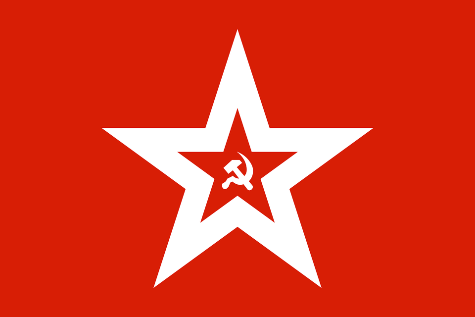 Naval Jack Of The Soviet Union Clipart, Star Symbol, Symbol Free Png