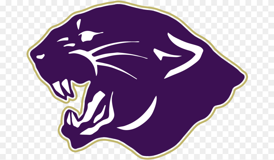 Navarro High School Panther, Purple, Animal, Fish, Sea Life Free Transparent Png
