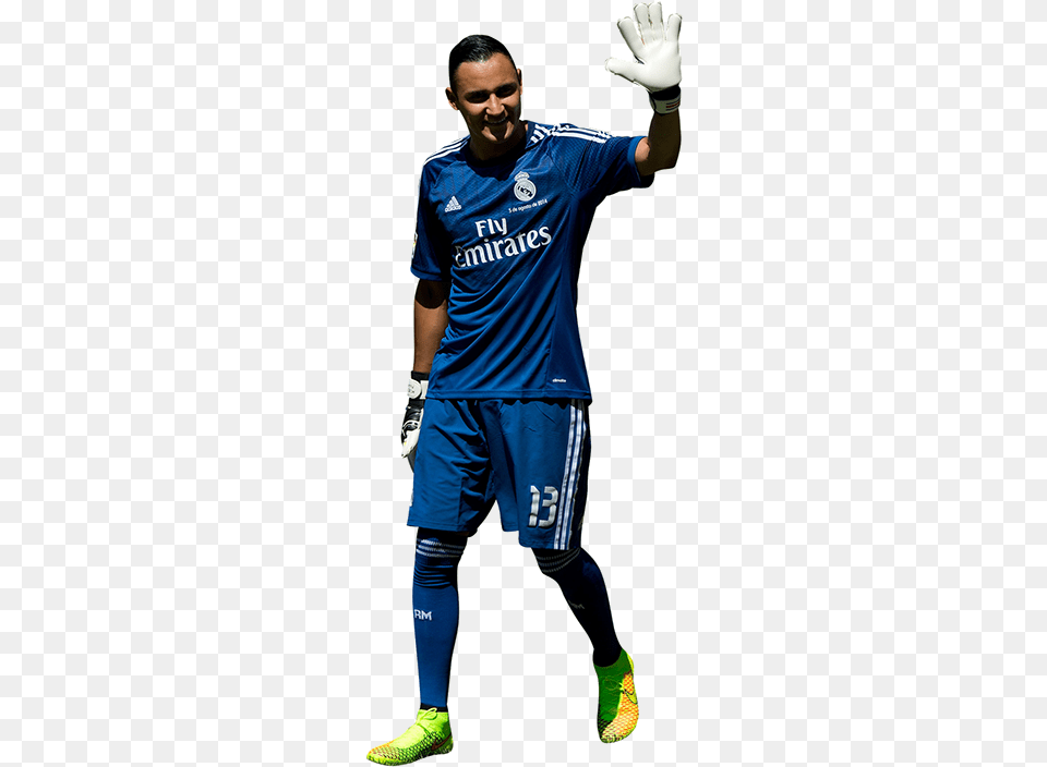 Navas Real Madrid, Adult, Shirt, Person, People Free Png Download