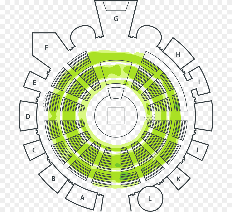 Nave Circle Circle, Green, Cad Diagram, Diagram Free Transparent Png