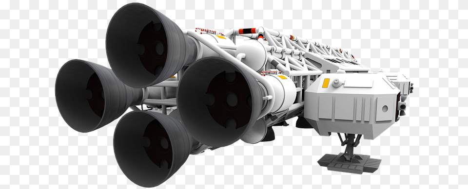 Nave Espacial 3d, Engine, Machine, Motor, Aircraft Free Png Download
