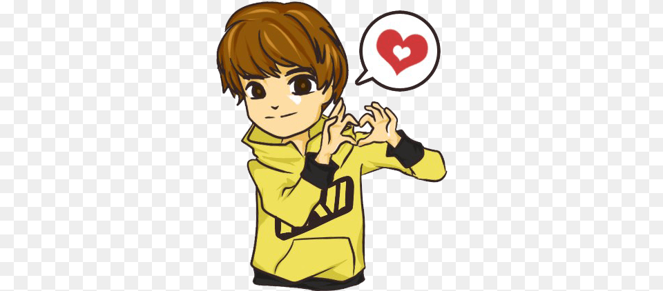 Navi Dendi Chibi, Baby, Person, Book, Comics Png Image