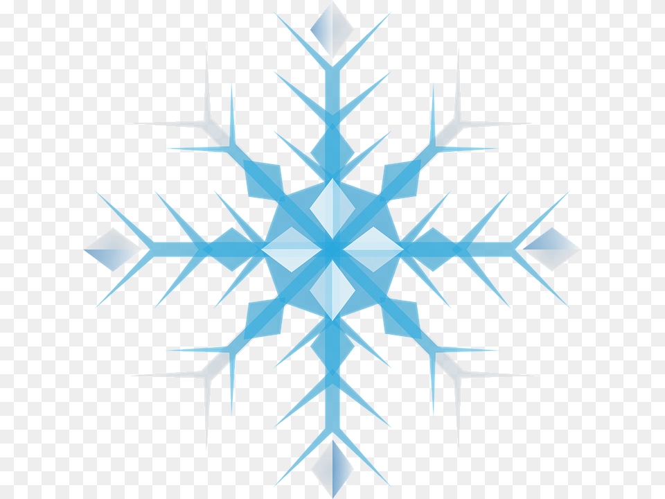 Navidad Geomtrica Hielo Snow Copo De Nieve Snowflake Clipart Blue, Nature, Outdoors, Cross, Symbol Free Transparent Png