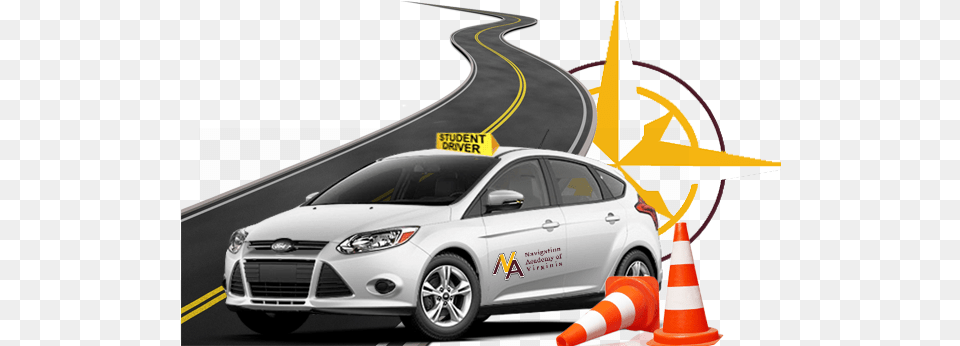 Navigation Academy Of Virginia Driving School Chesapeake Driving School, Alloy Wheel, Vehicle, Transportation, Tire Free Png Download